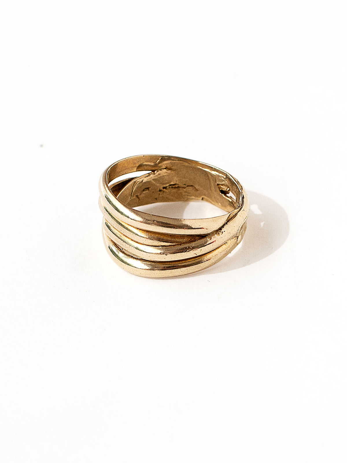 SASS (BRASS) MEDIUM VII RING
