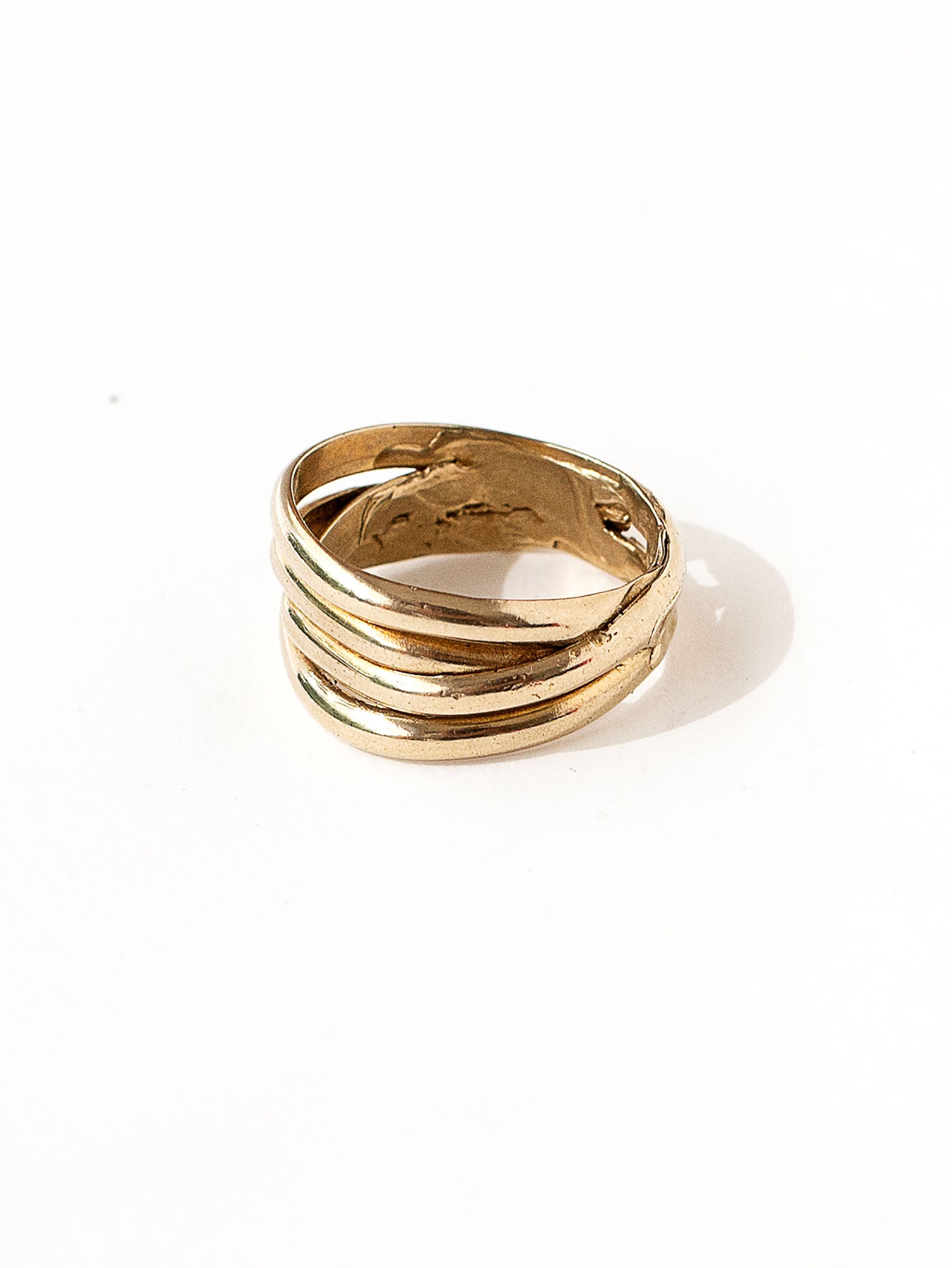 SASS (BRASS) MEDIUM VII RING