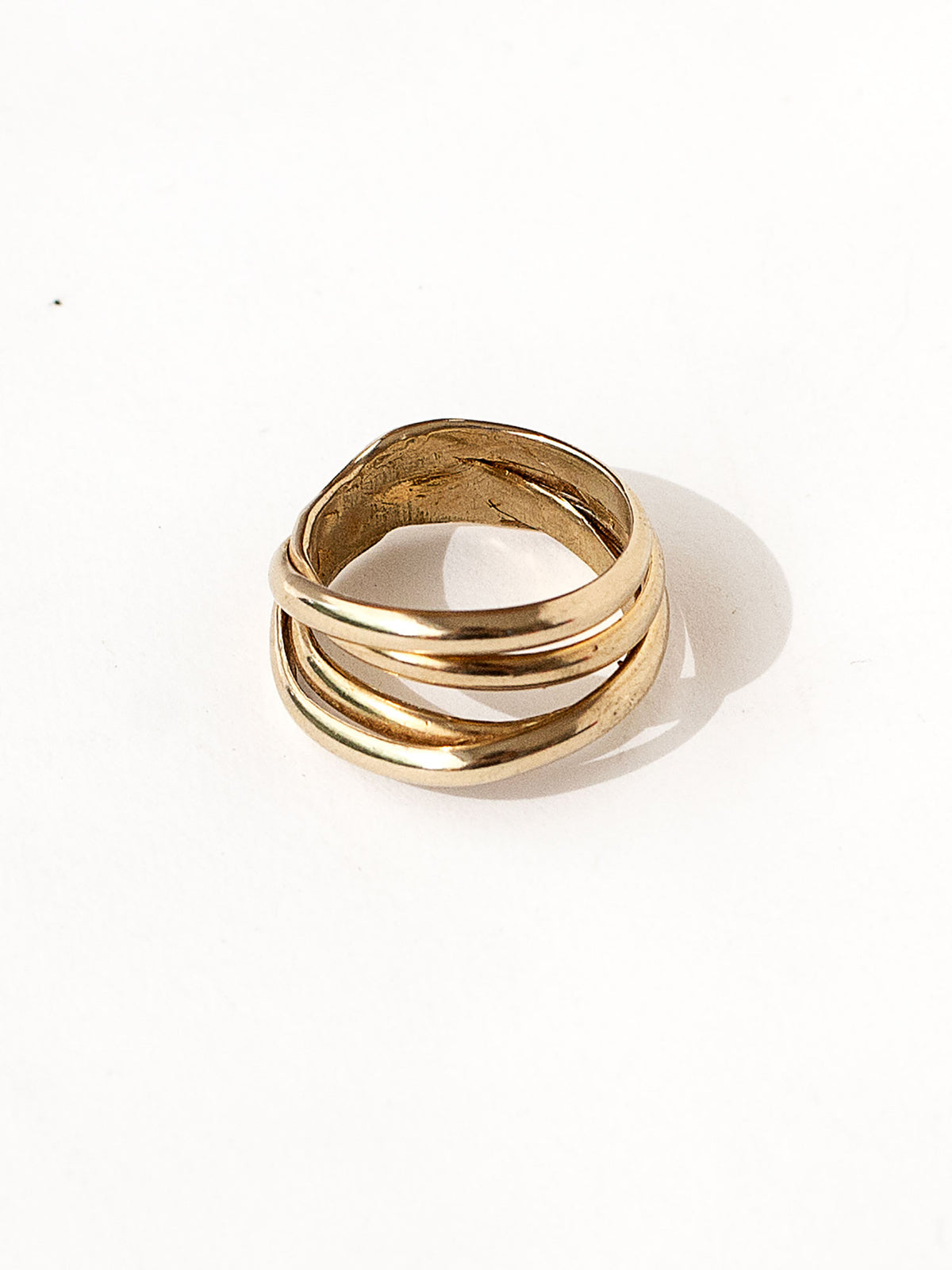 SASS (BRASS) MEDIUM XII RING
