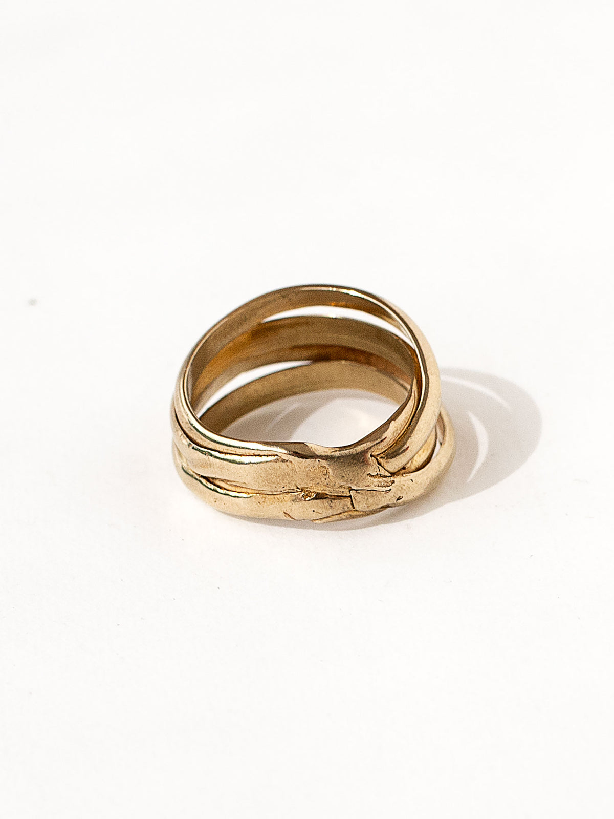SASS (BRASS) MEDIUM XII RING