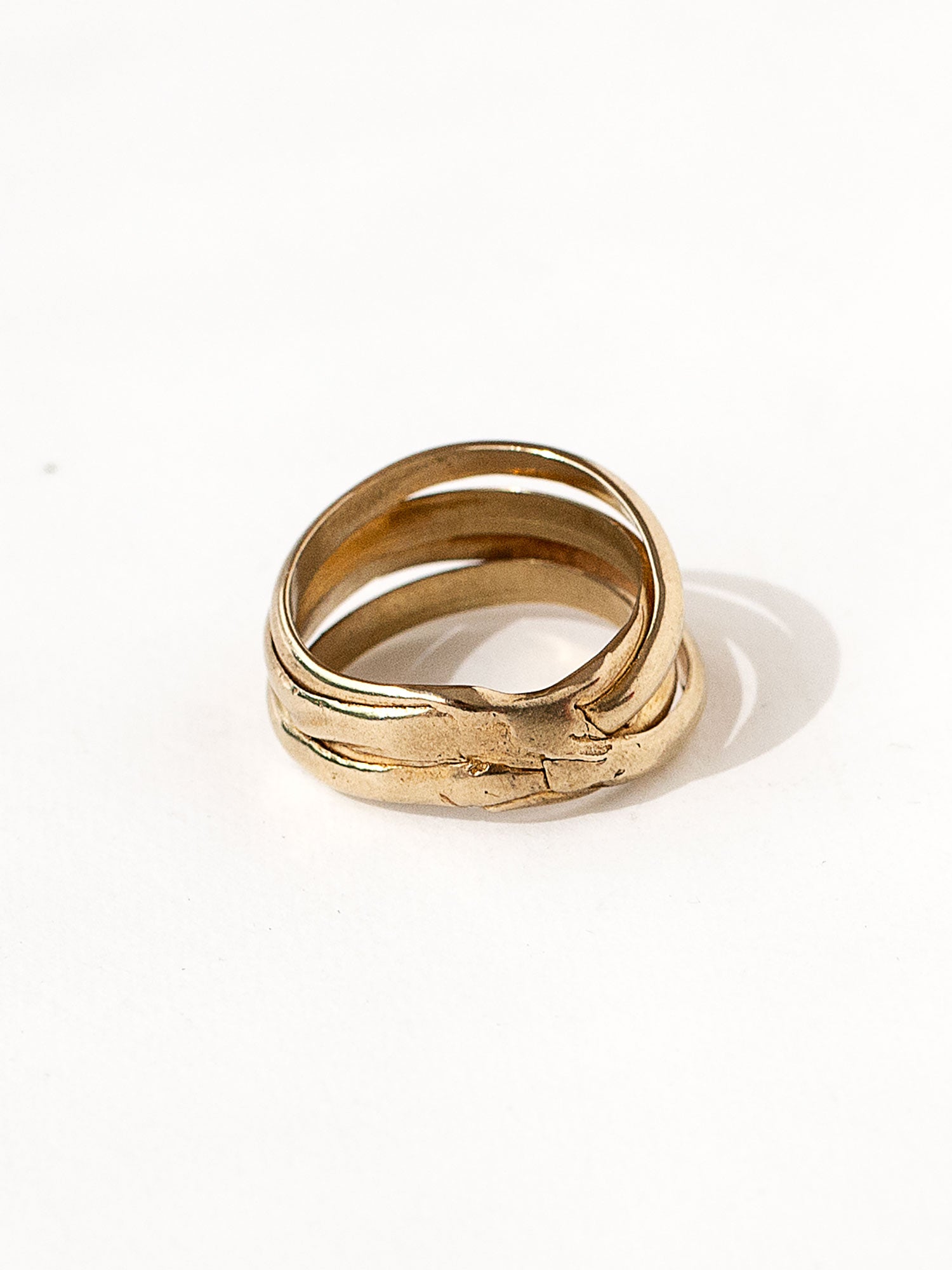 SASS (BRASS) MEDIUM XII RING