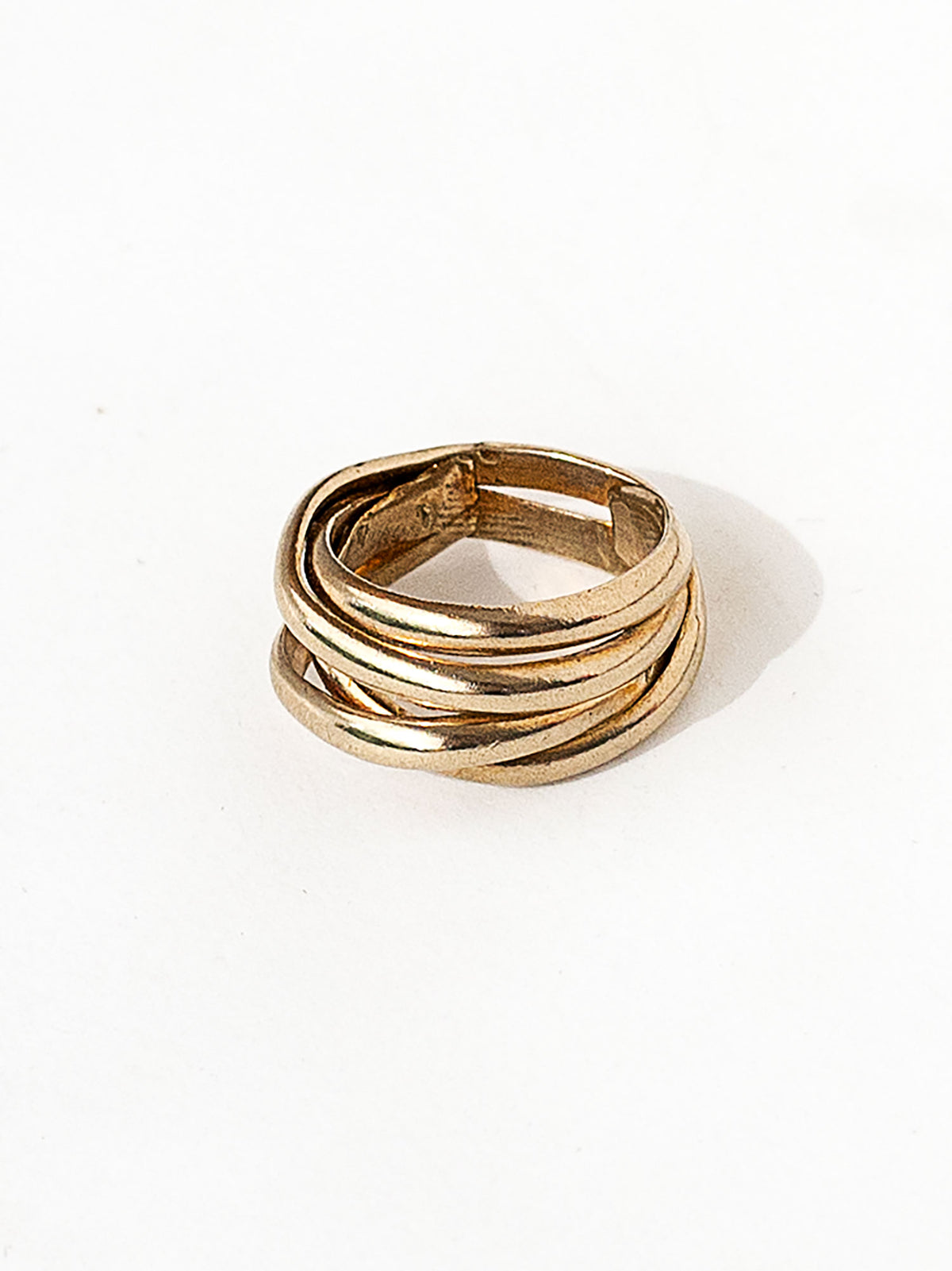 SASS (BRASS) MEDIUM XIV RING