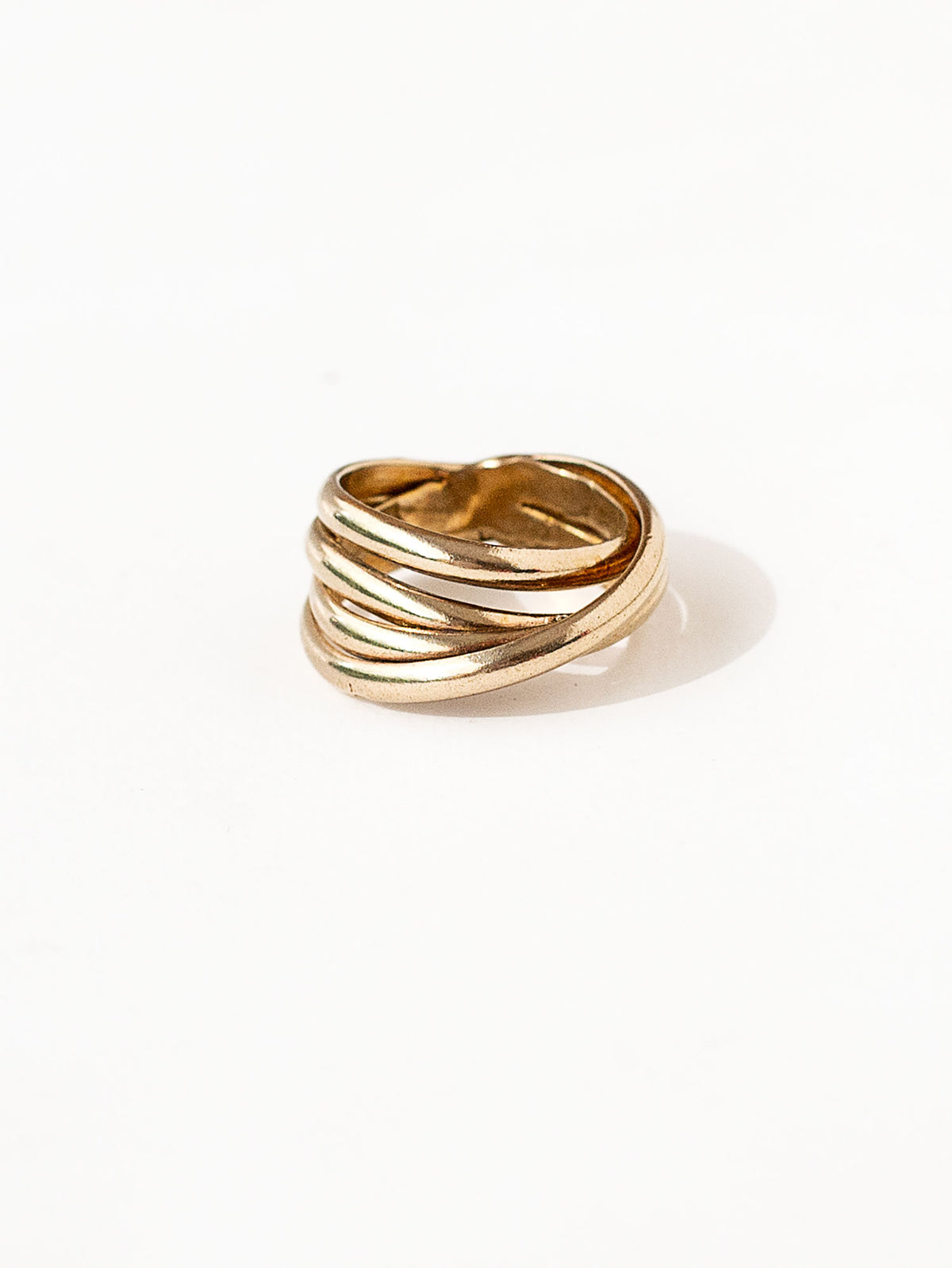 SASS (BRASS) MEDIUM X RING