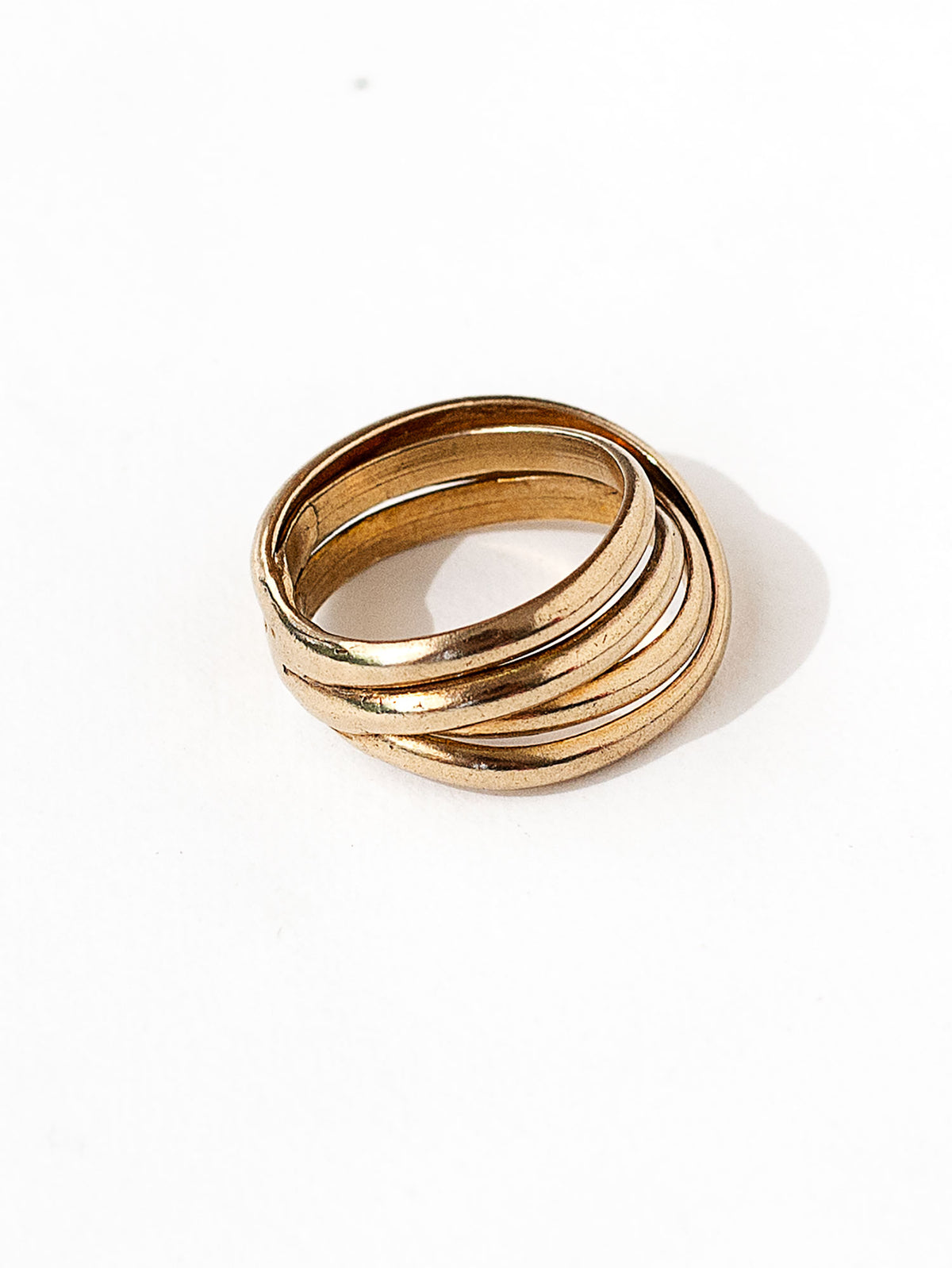 SASS (BRASS) MEDIUM X RING