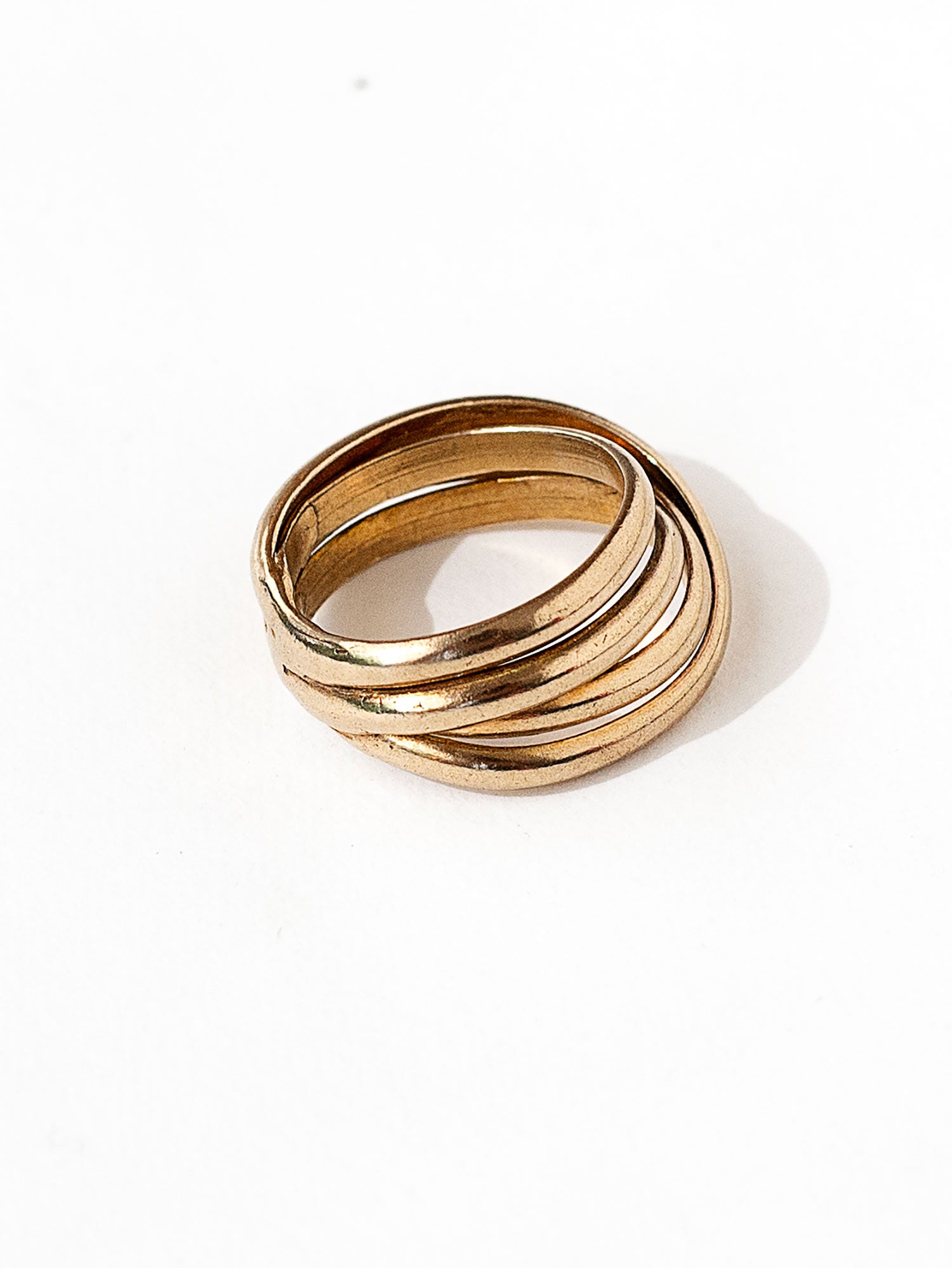 SASS (BRASS) MEDIUM X RING