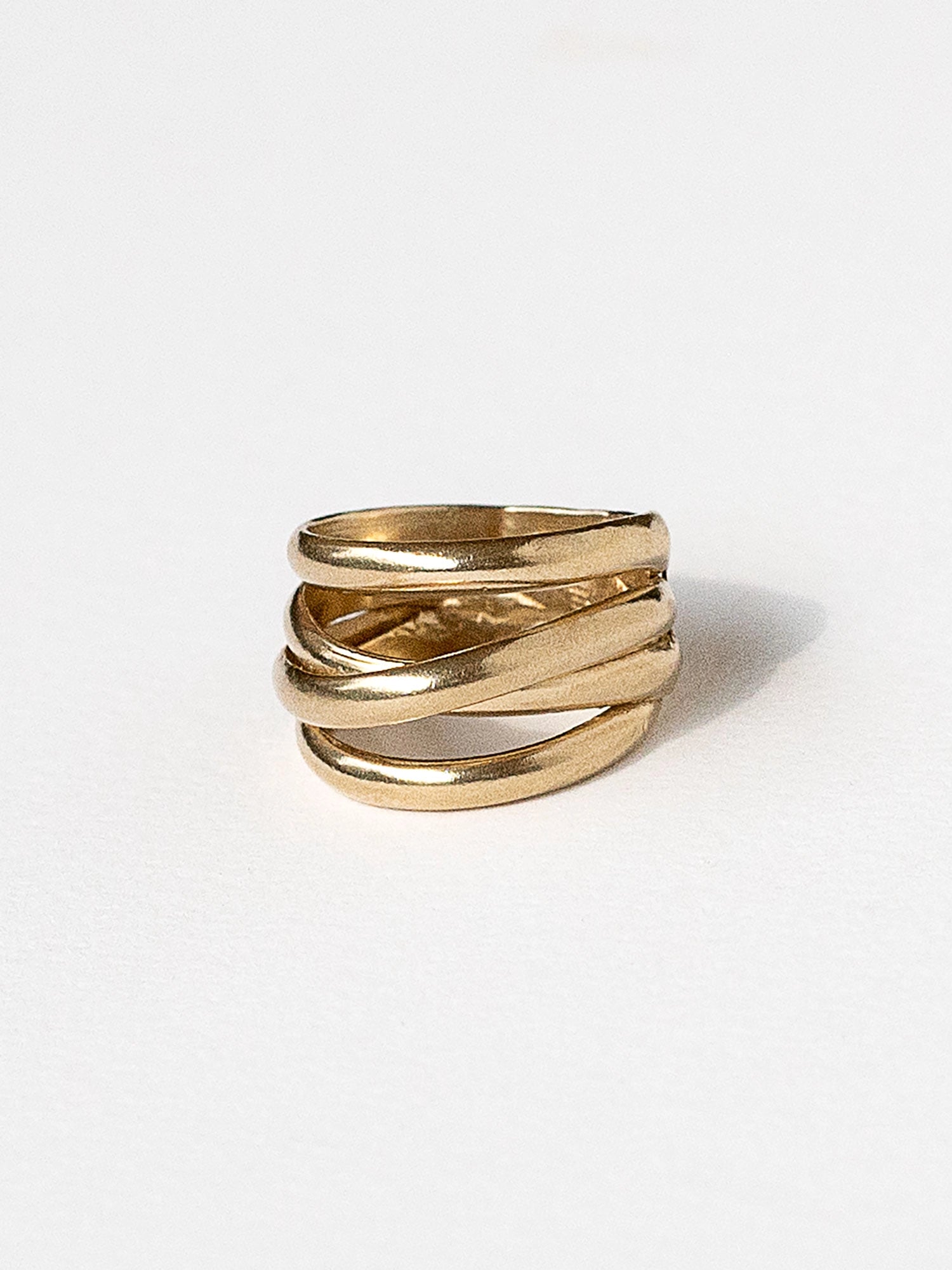 Sass Brass Stacked Ring Michelle Ross