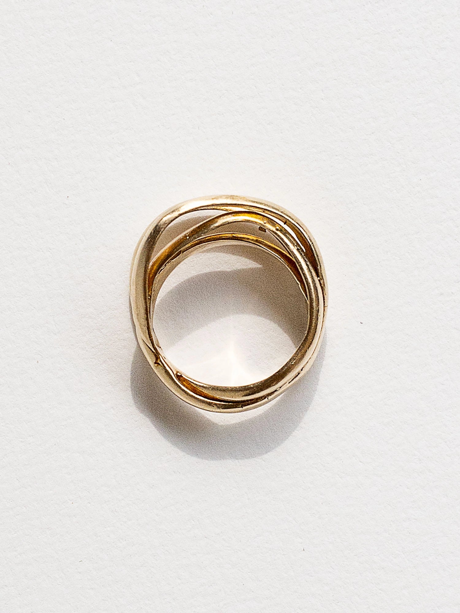 Sass Brass Stacked Ring Michelle Ross