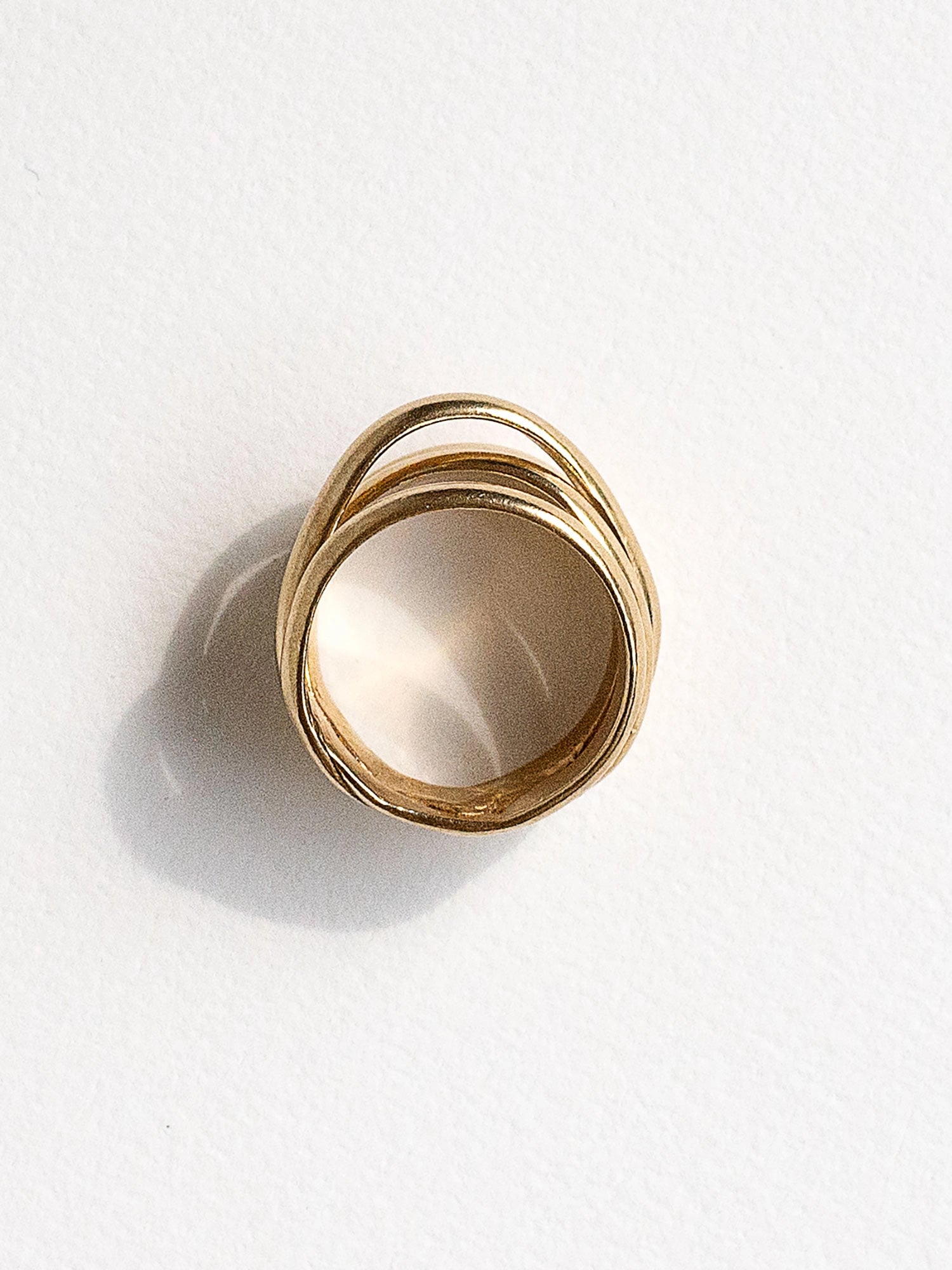 Sass Brass Stacked Ring Michelle Ross