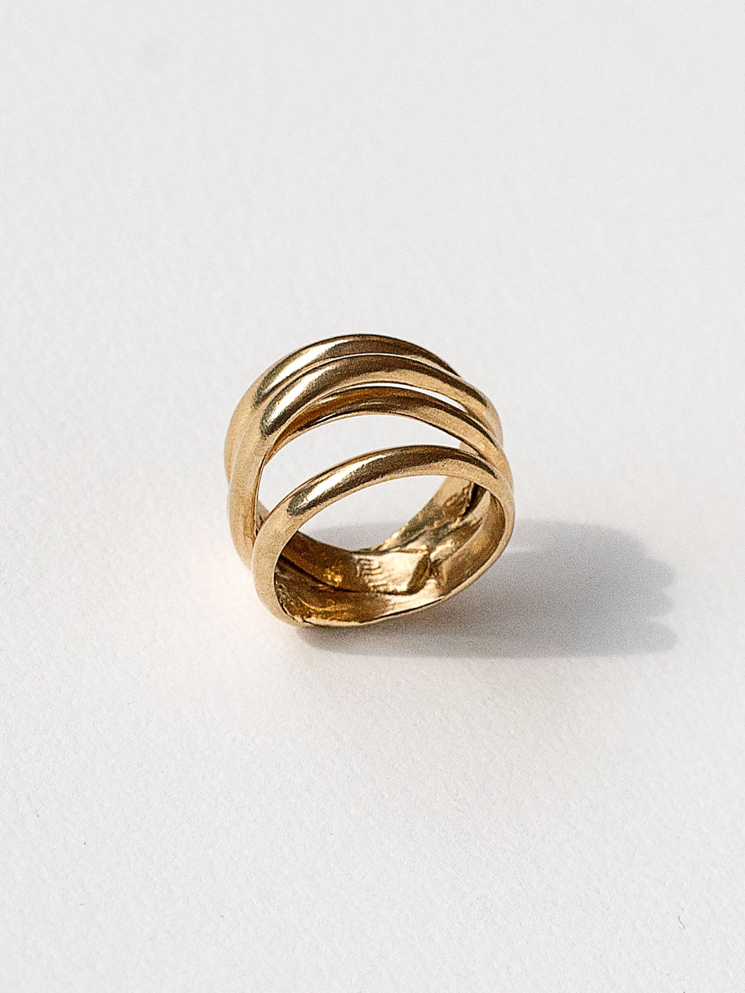 Sass Brass Stacked Ring Michelle Ross