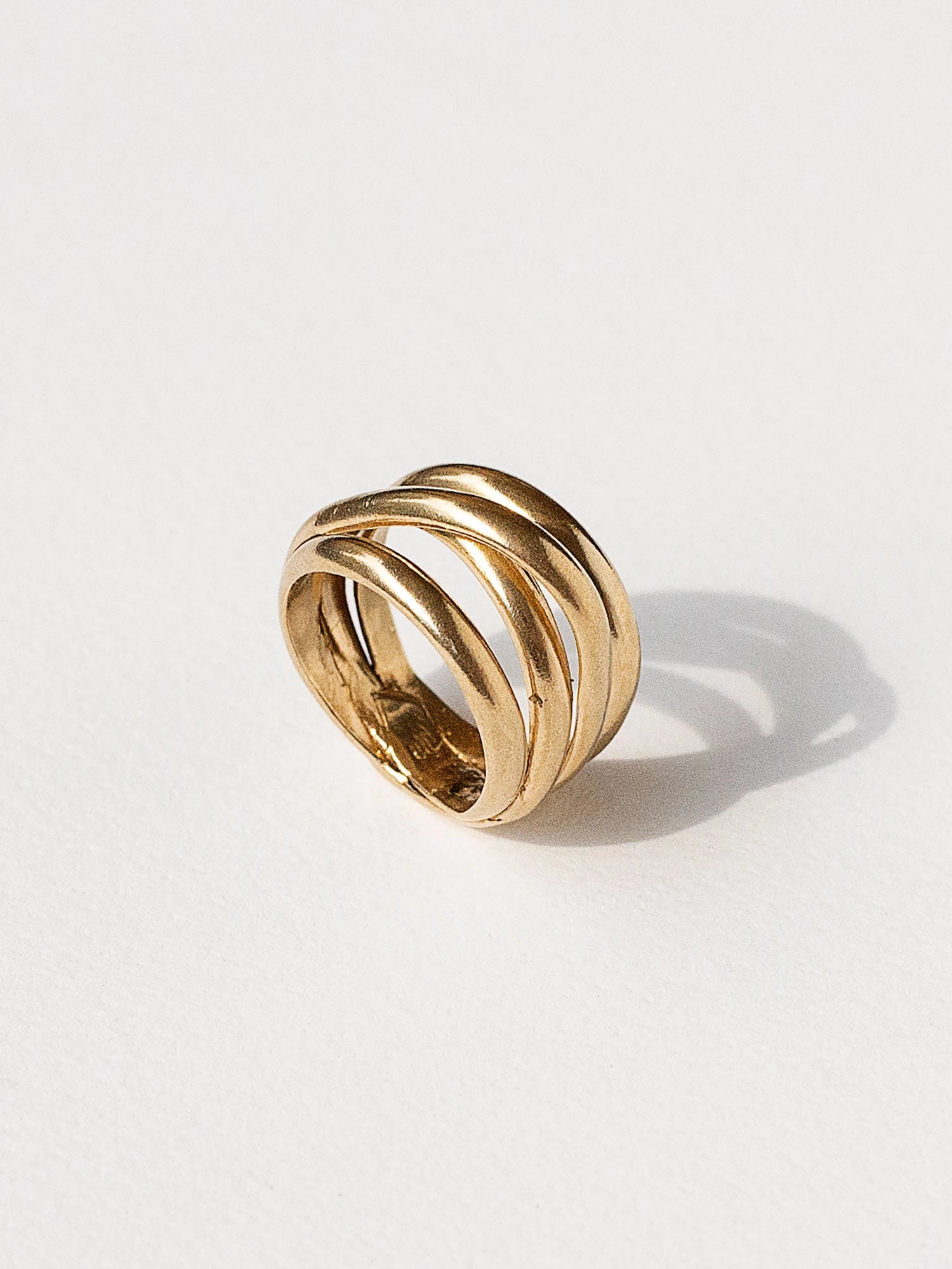 Sass Brass Stacked Ring Michelle Ross