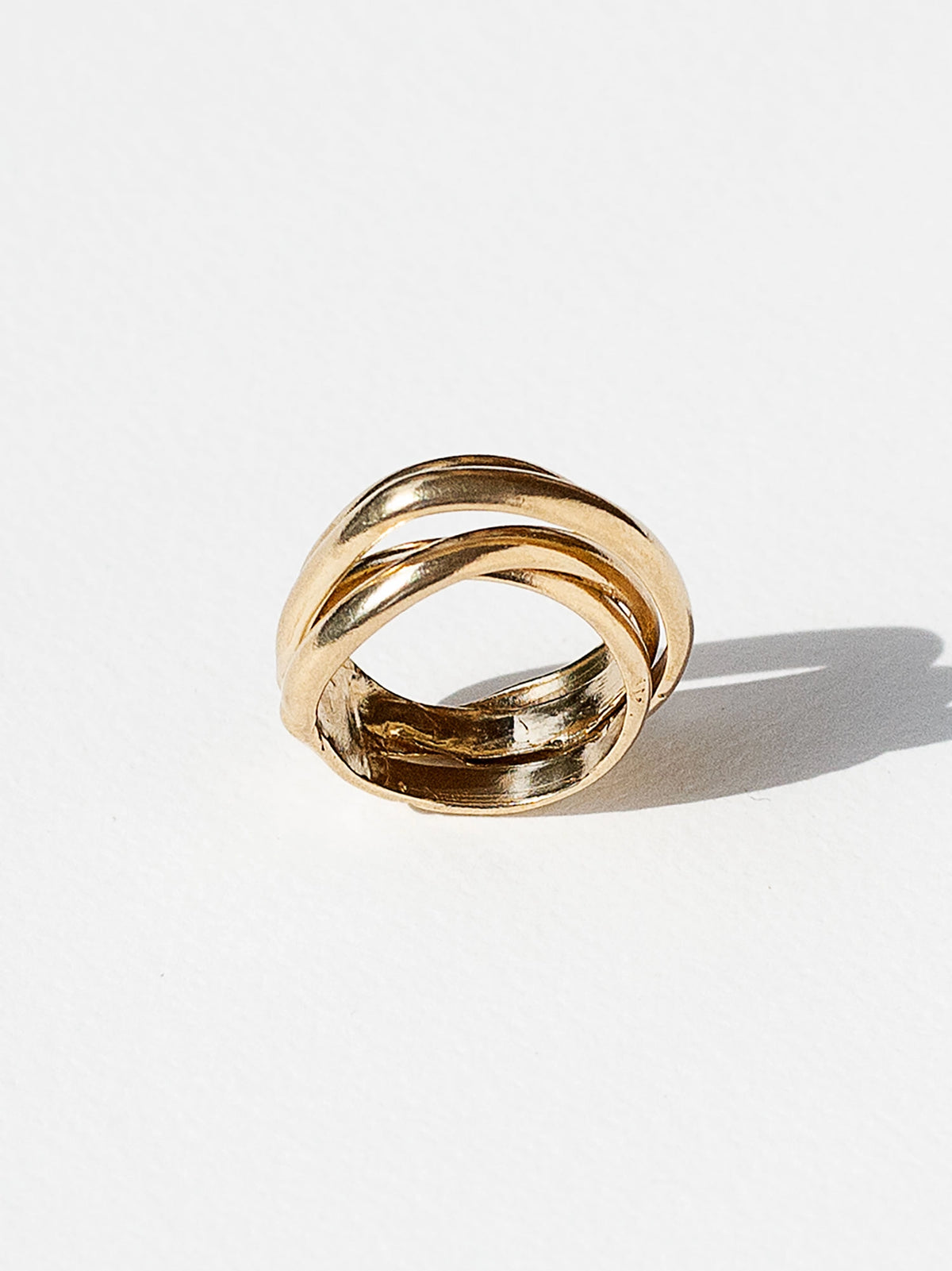 Sass Brass Stacked Ring Michelle Ross