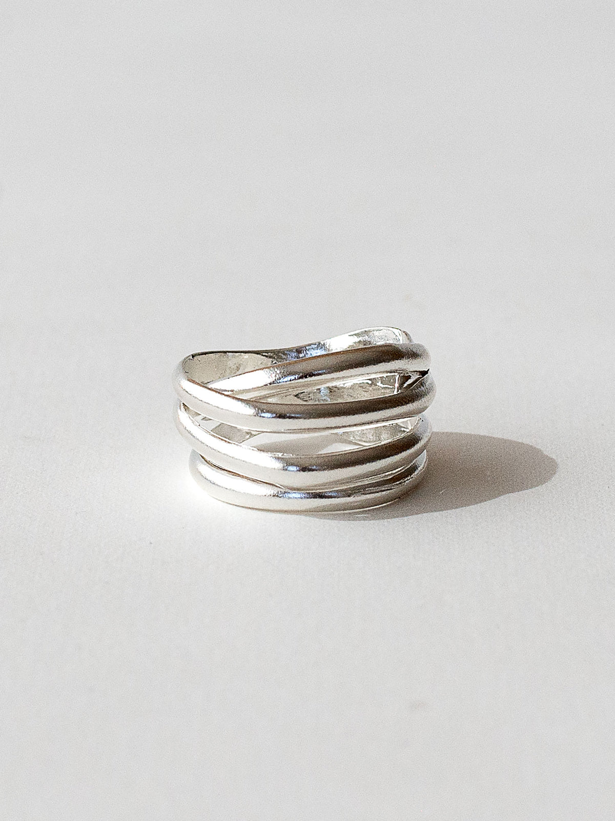 Handmade Silver Stacked Ring by Michelle Ross Toronto