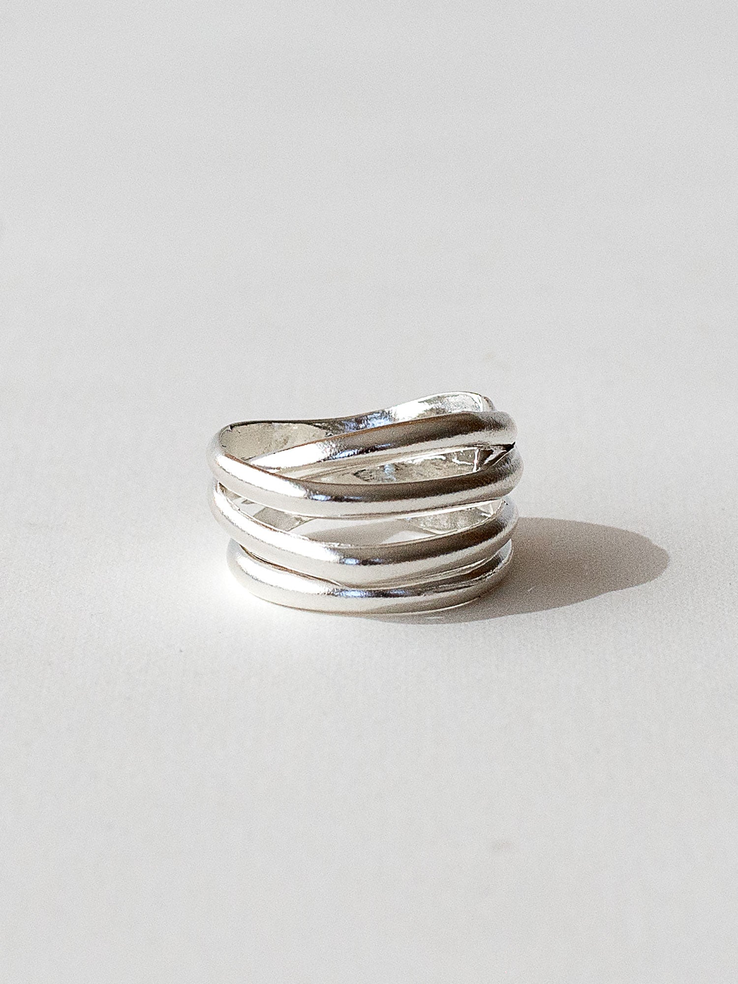 Handmade Silver Stacked Ring by Michelle Ross Toronto