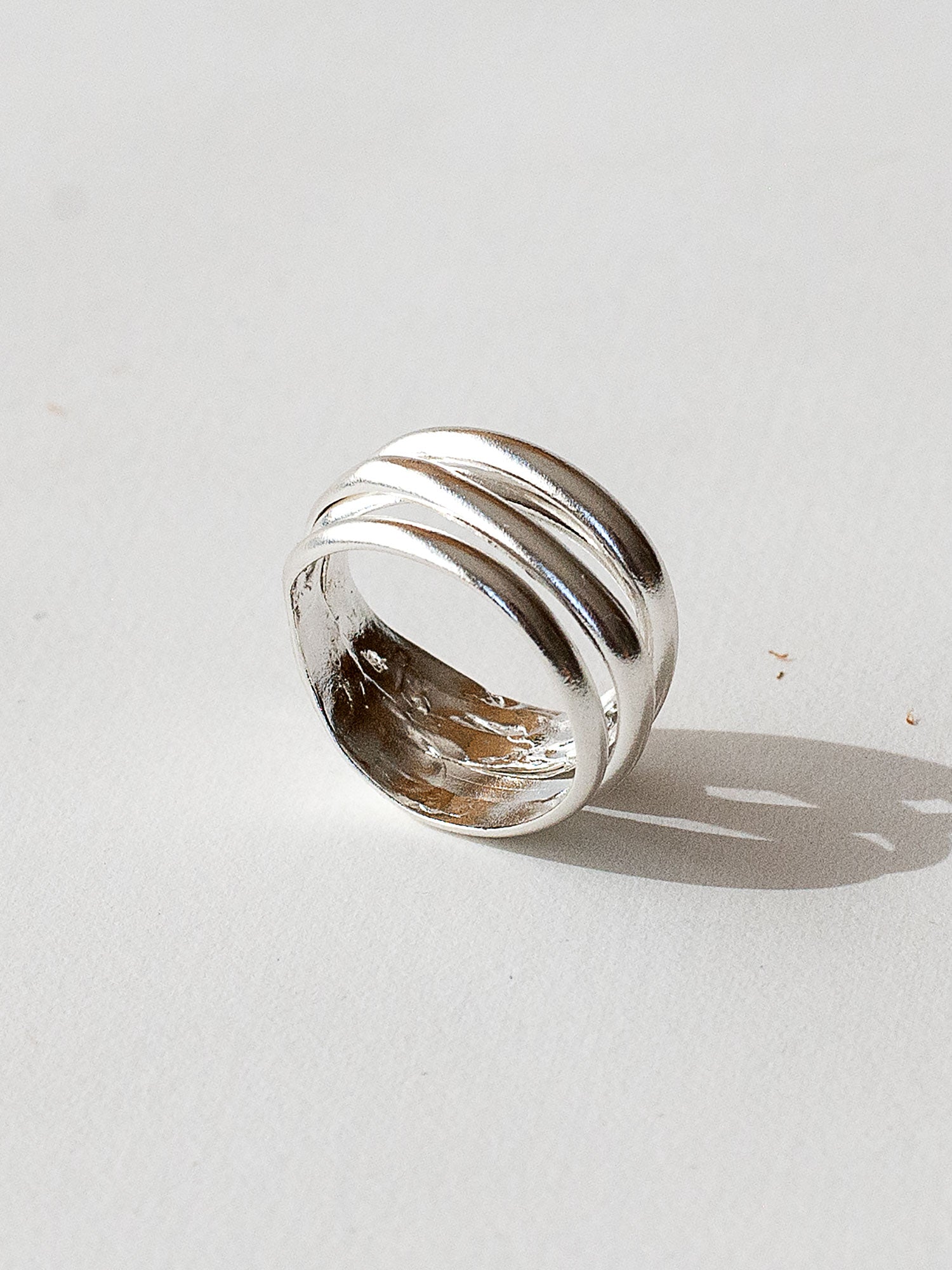 Handmade Silver Stacked Ring Toronto