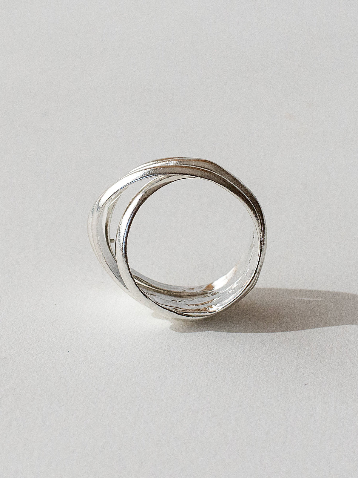Handmade Silver Stacked Ring Toronto
