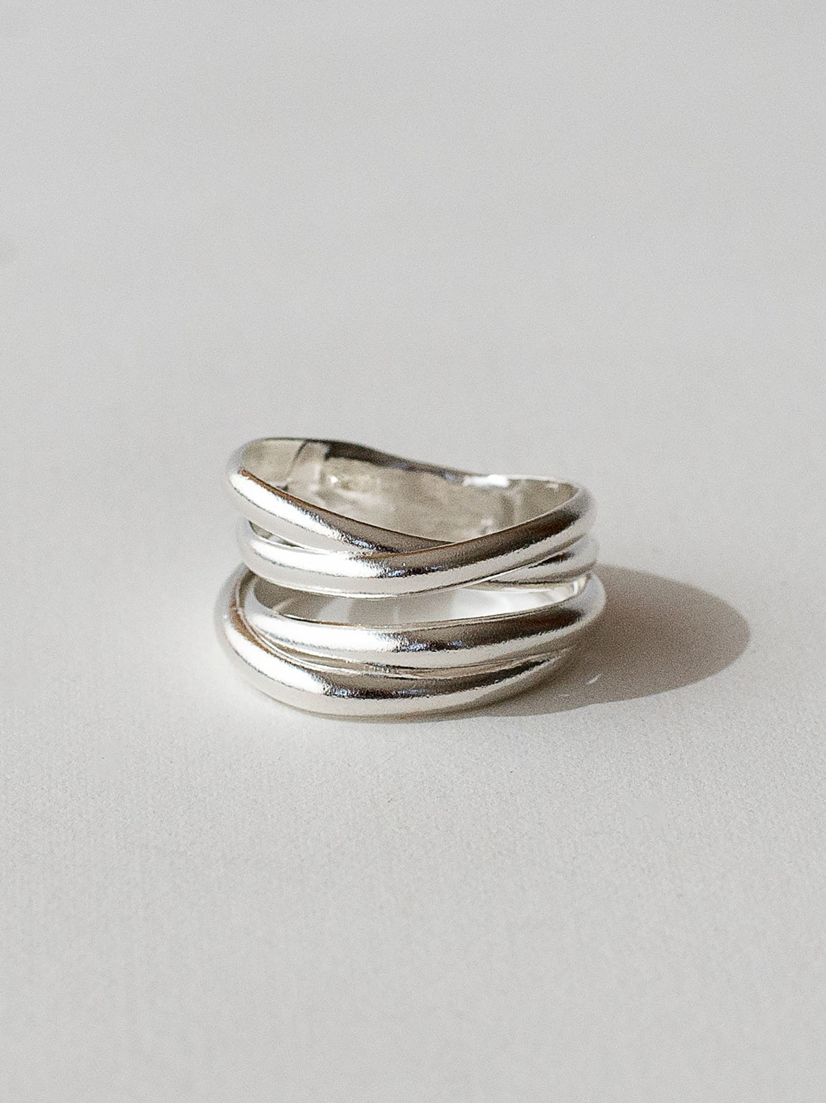 Handmade Silver Stacked Ring by Michelle Ross Toronto
