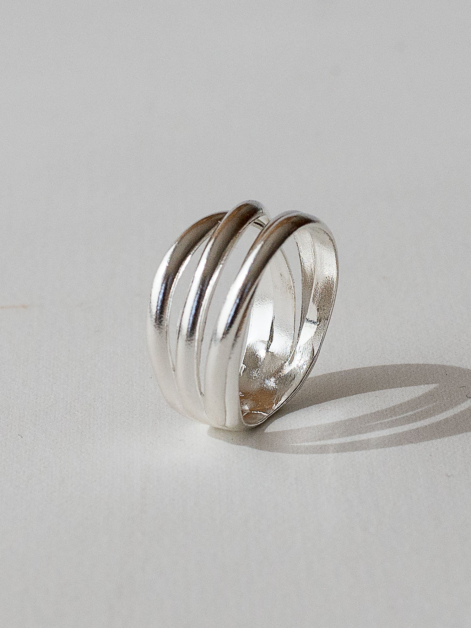 Handmade Silver Stacked Ring by Michelle Ross Toronto