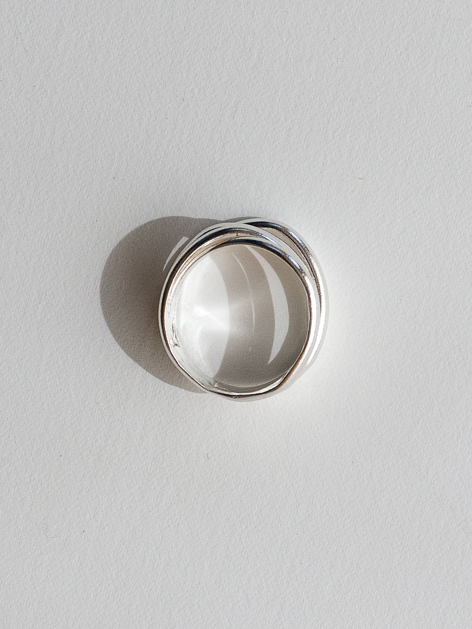 Handmade Silver Stacked Ring by Michelle Ross Toronto