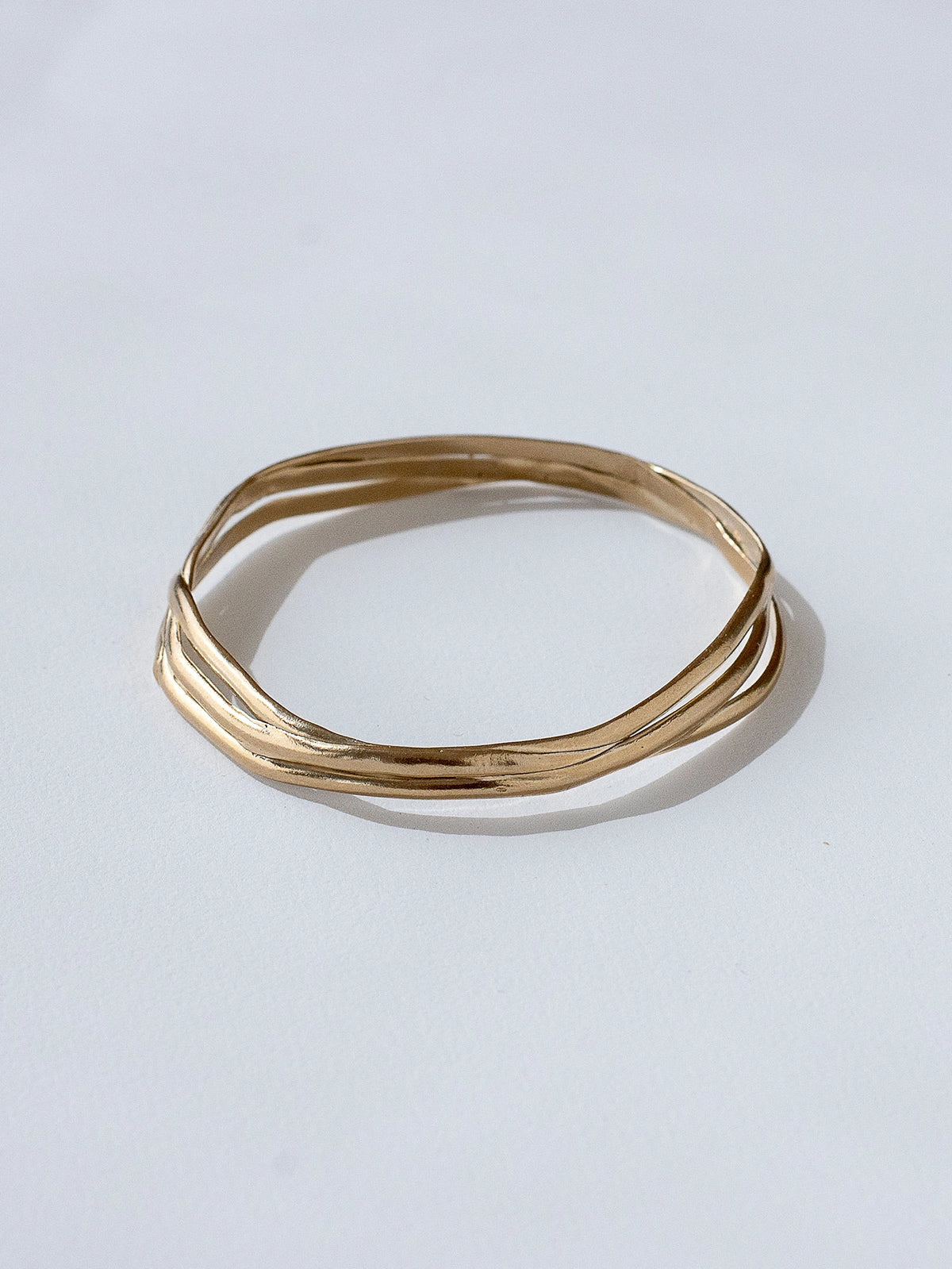 Soren Brass Bangle Bracelet Michelle Ross