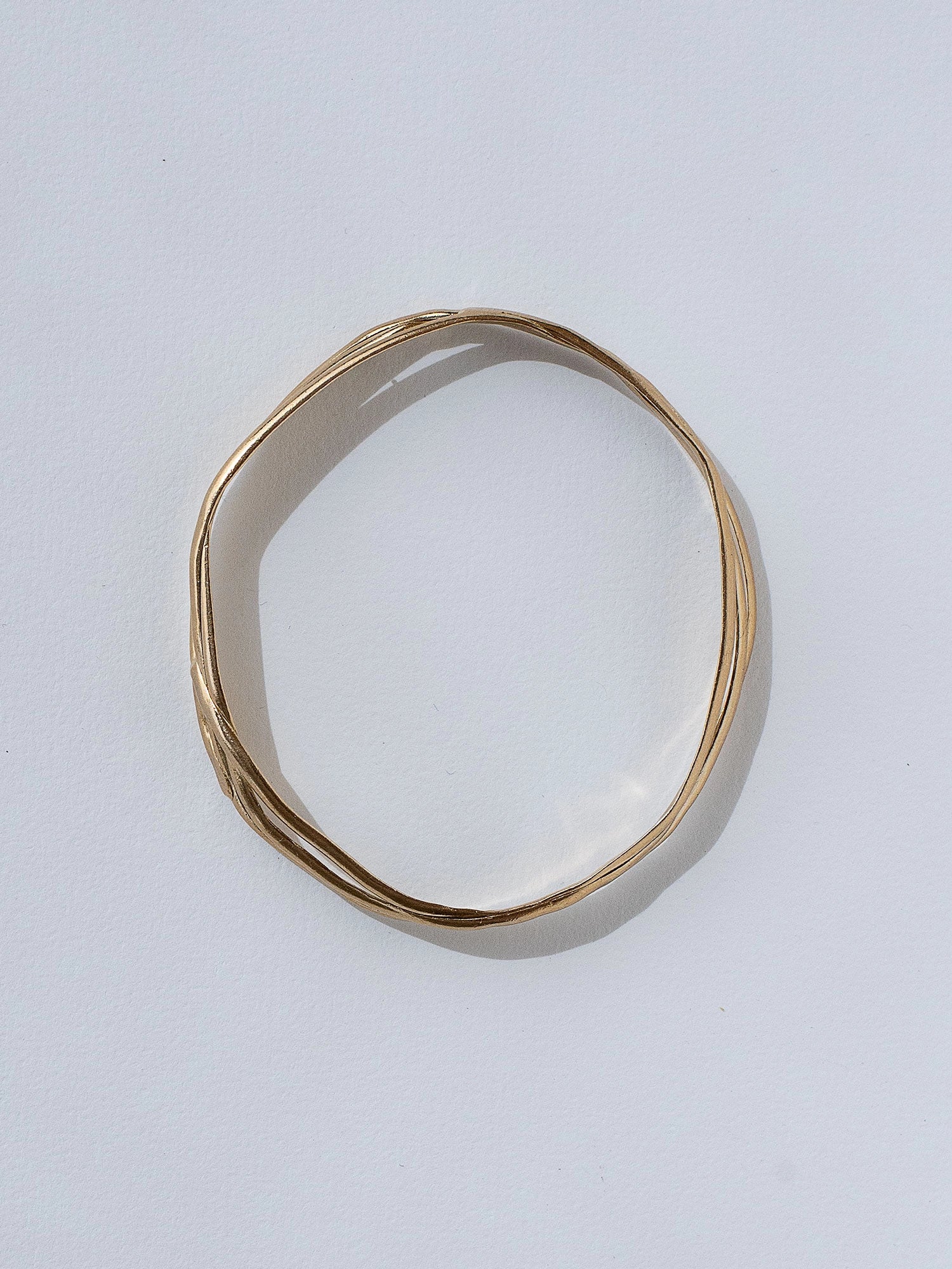 Soren Brass Bangle Bracelet Michelle Ross