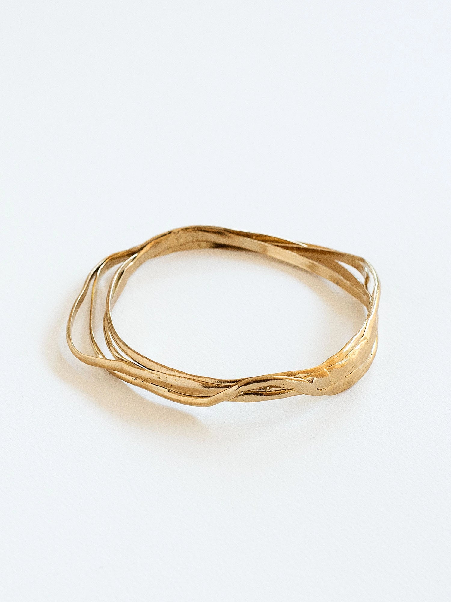 Soren Brass Bangle Michelle Ross