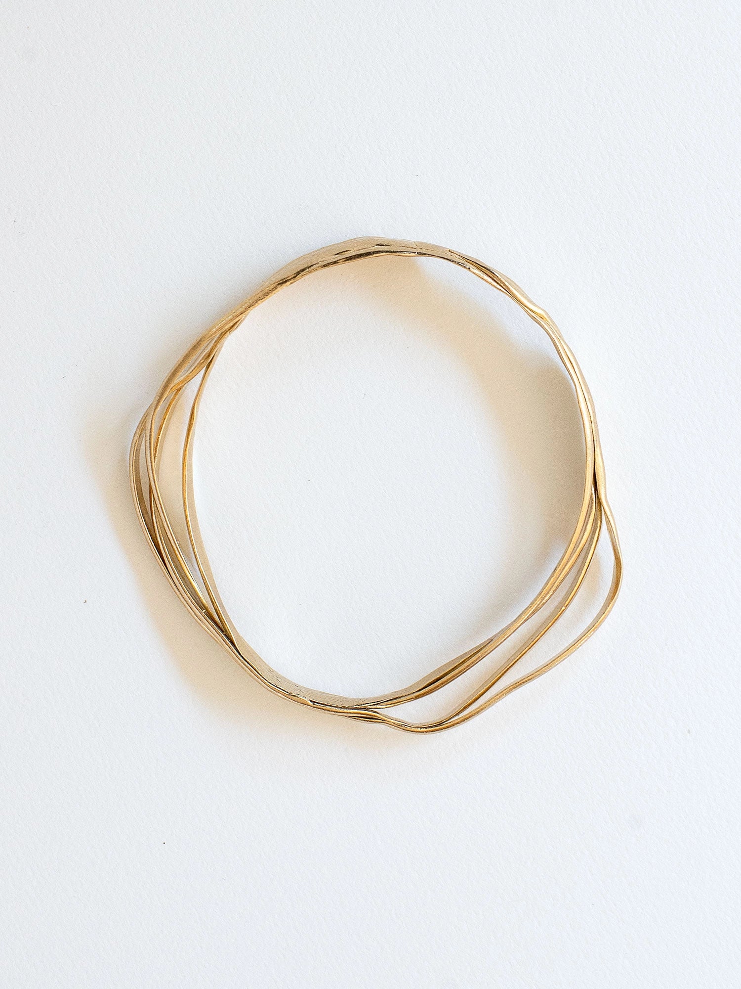 Soren Brass Bangle Michelle Ross