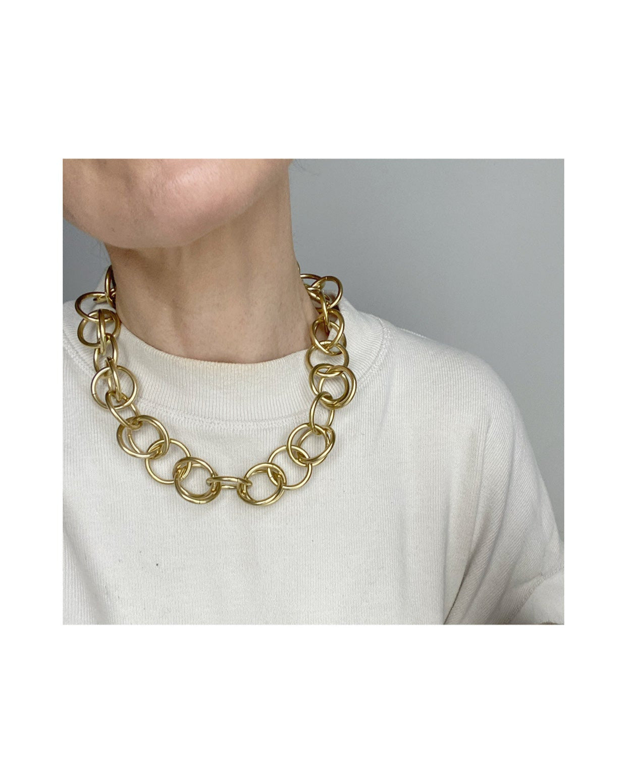JONAS NECKLACE (BRASS)