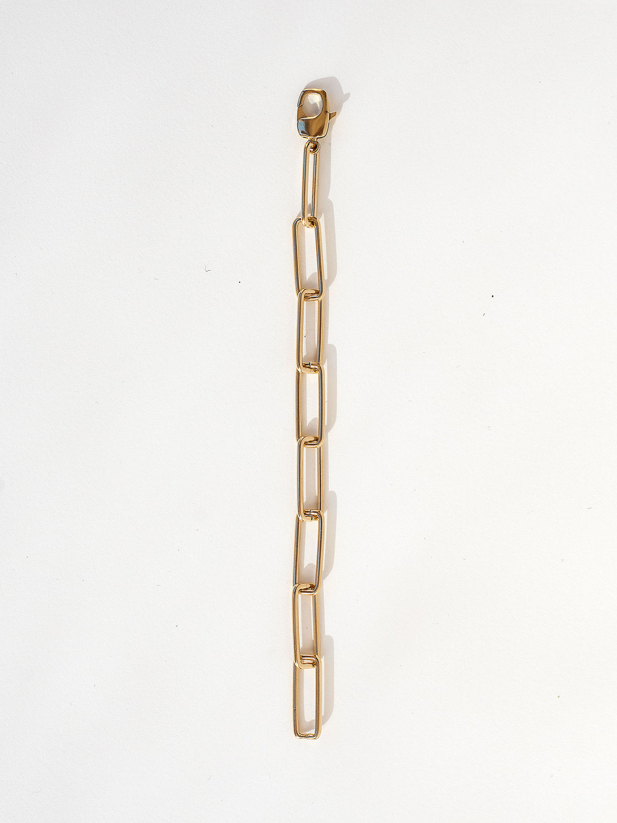 Staple Brass Chain Bracelet by Michelle Ross