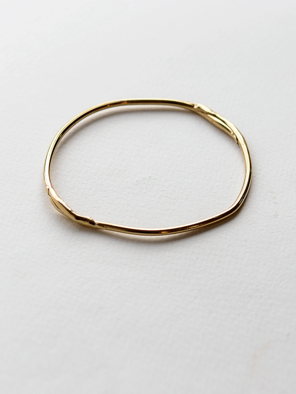 Trin Solid Brass Bangle Bracelet Michelle Ross