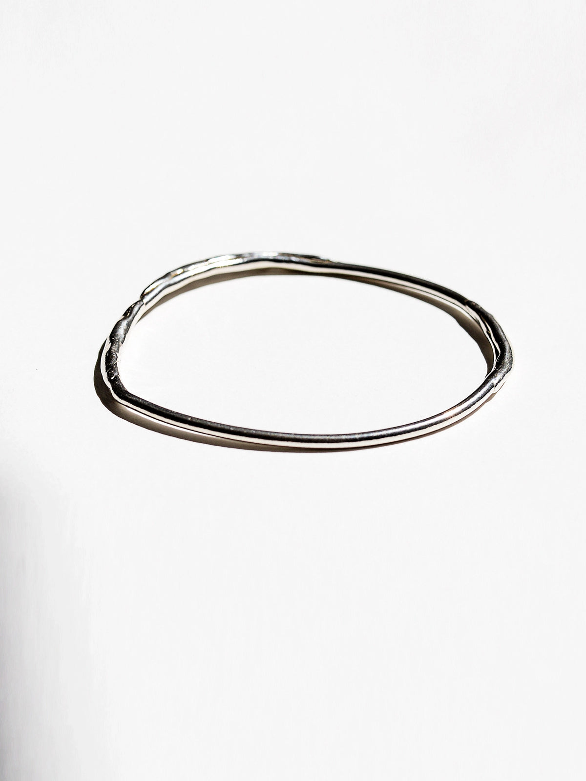 Trin Solid Silver Bangle Bracelet Michelle Ross