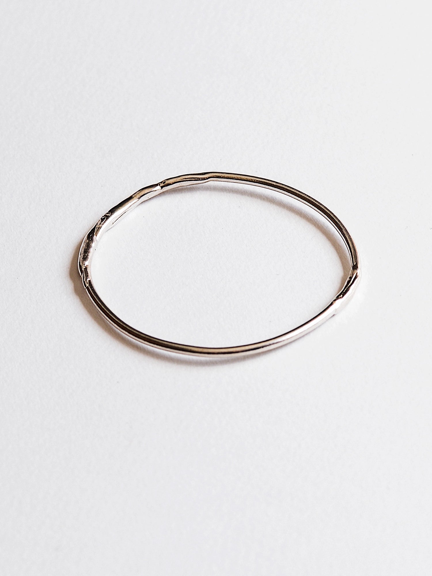 Trin Solid Silver Bangle Bracelet Michelle Ross