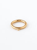 Minimalist Handmade Brass Ring by Michelle Ross 