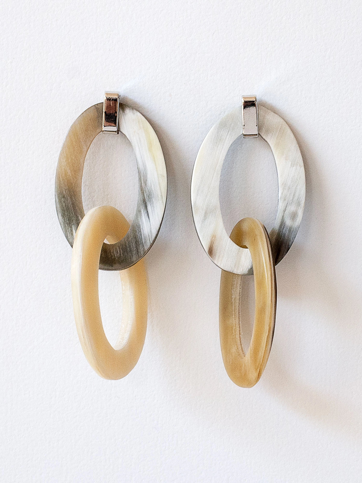 Varen Horn Earrings Michelle Ross