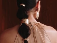 Decorative Brass Hair Ties Accessories by Michelle Ross Toronto 