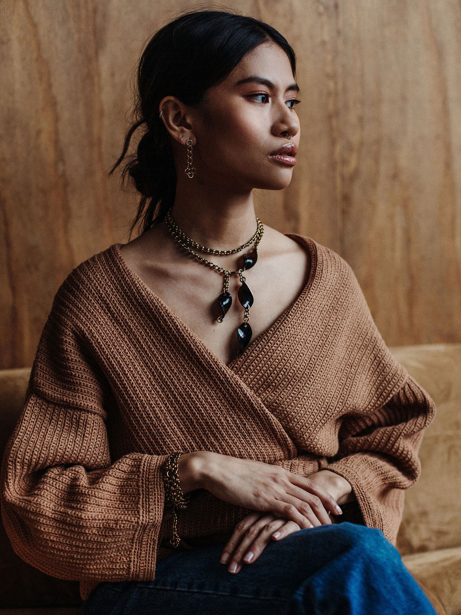 MELE (FLINT) NECKLACE